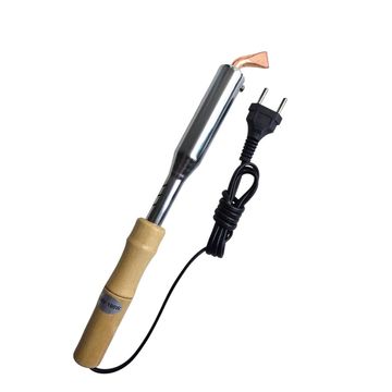 100W Soldering Iron - Wooden Handle 220V - Copper Tip