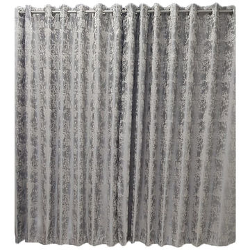 Matoc Designs Readymade Curtain - Abstract Grey - Lined - Eyelet - 285cm W x 233cm H