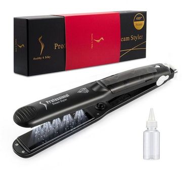 Steam Hair Straightener Flat Iron Professional Ceramic Tourmaline