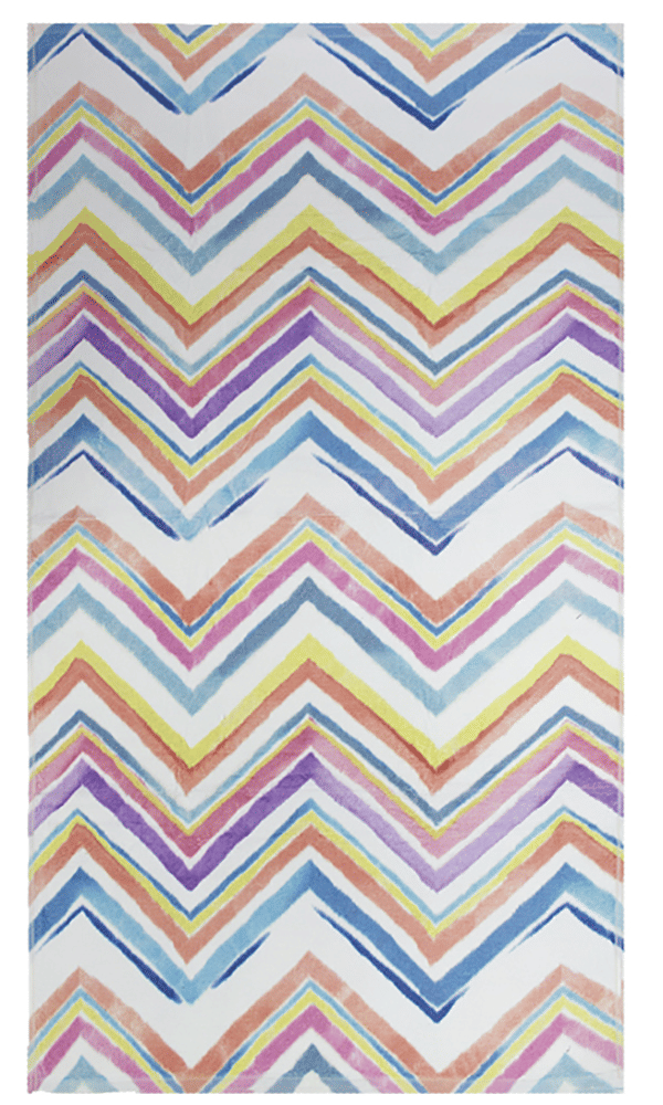 Printed Sand Resistant, Soft Touch Towel Design 003 - 075x150cms - 445GMS