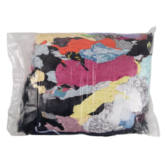 Coloured Cotton Rags 5 kg