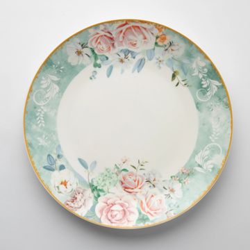 Jenna Clifford - Green Floral Charger