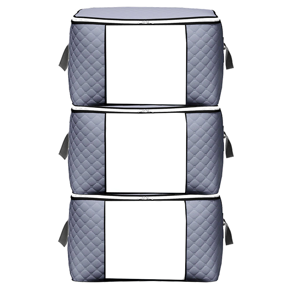 3Pcs Large 90L Home Storage Bags