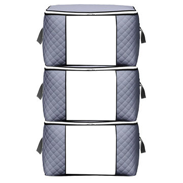 3Pcs Large 90L Home Storage Bags