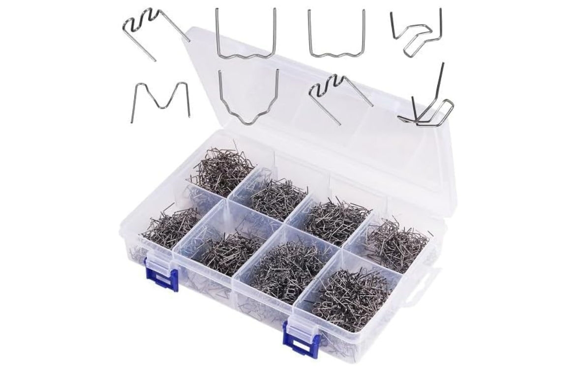 Plastic Welding rod clips 800 pcs