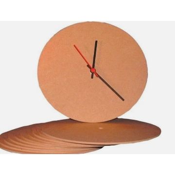 Haberdashery Wholesale Blank MDF Round Clock Face - Single