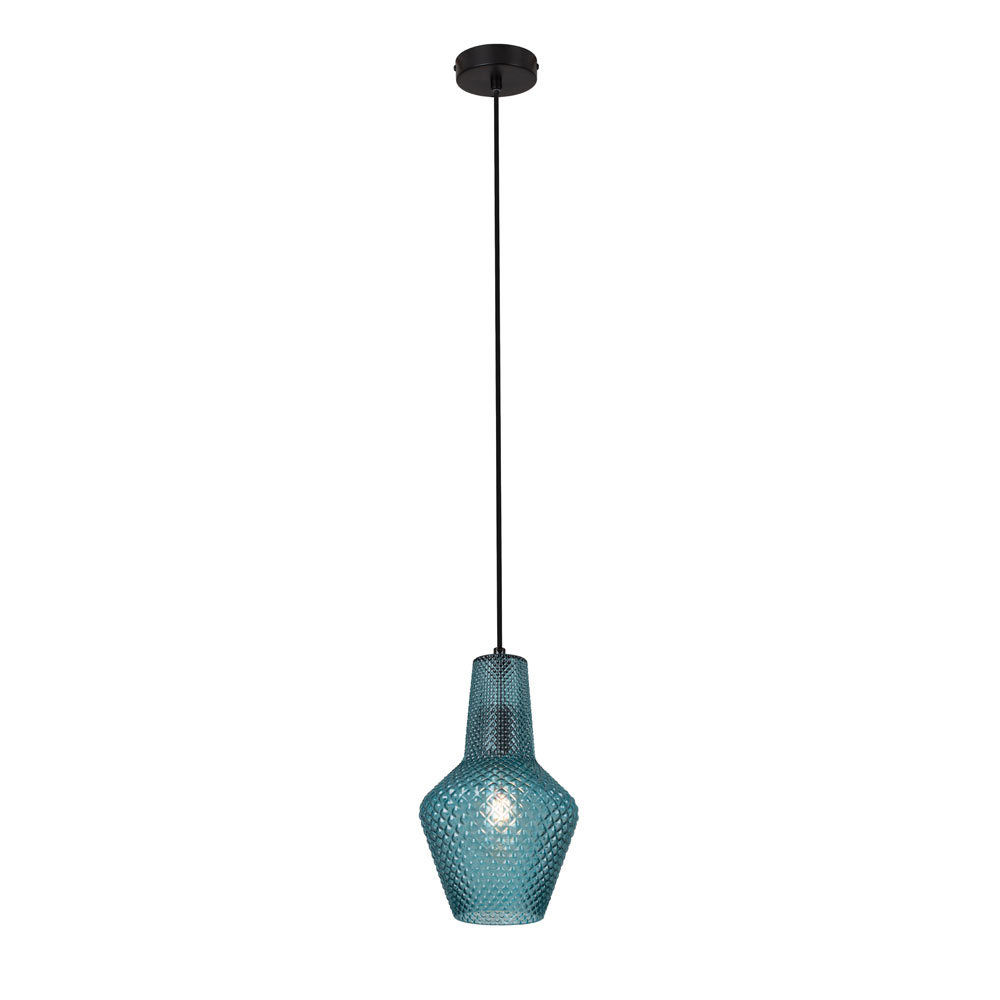 Milano - Pendant - 180mm - Blue Glass