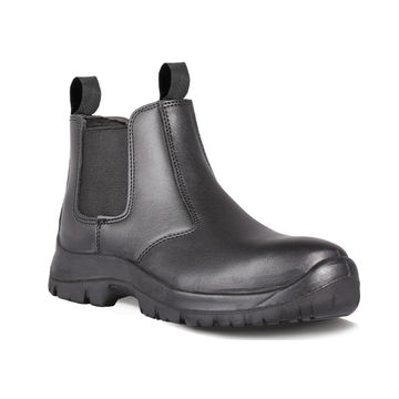 DOT Chelsea Safety Boot Black ( UK Size 5 )