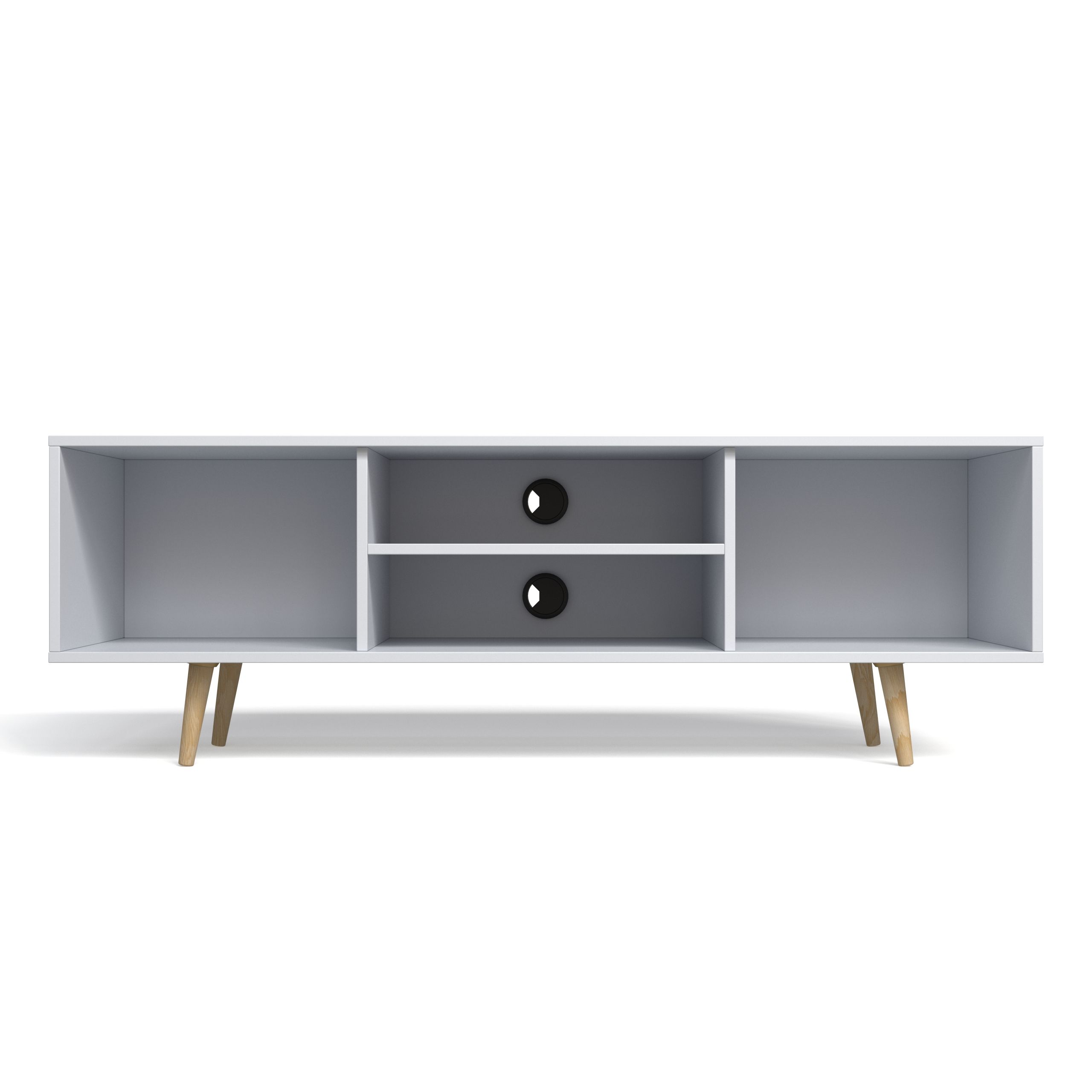 BAM! Budget TV Stand - 1450 - White