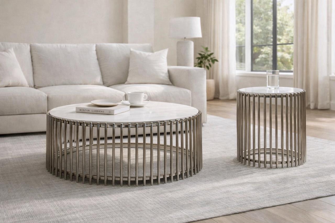 Plush ”Aurelian” Coffee Tables