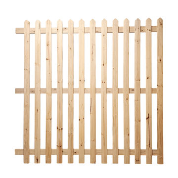 Wooden Picket Fencing 1800 x 1800 x 16 Untreated