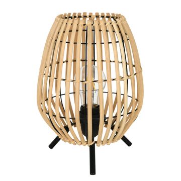 Zebbies Lighting Sable Rattan Table Lamp