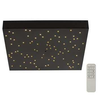 Eurolux - Starry - Ceiling Light - LED - 8w - Black - 3000-4000K - Dimmable
