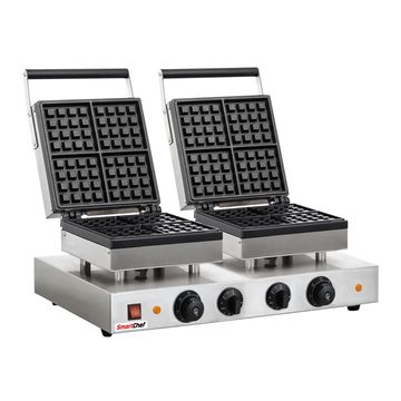 Belgian waffle baker – Double - SMARTCHEF