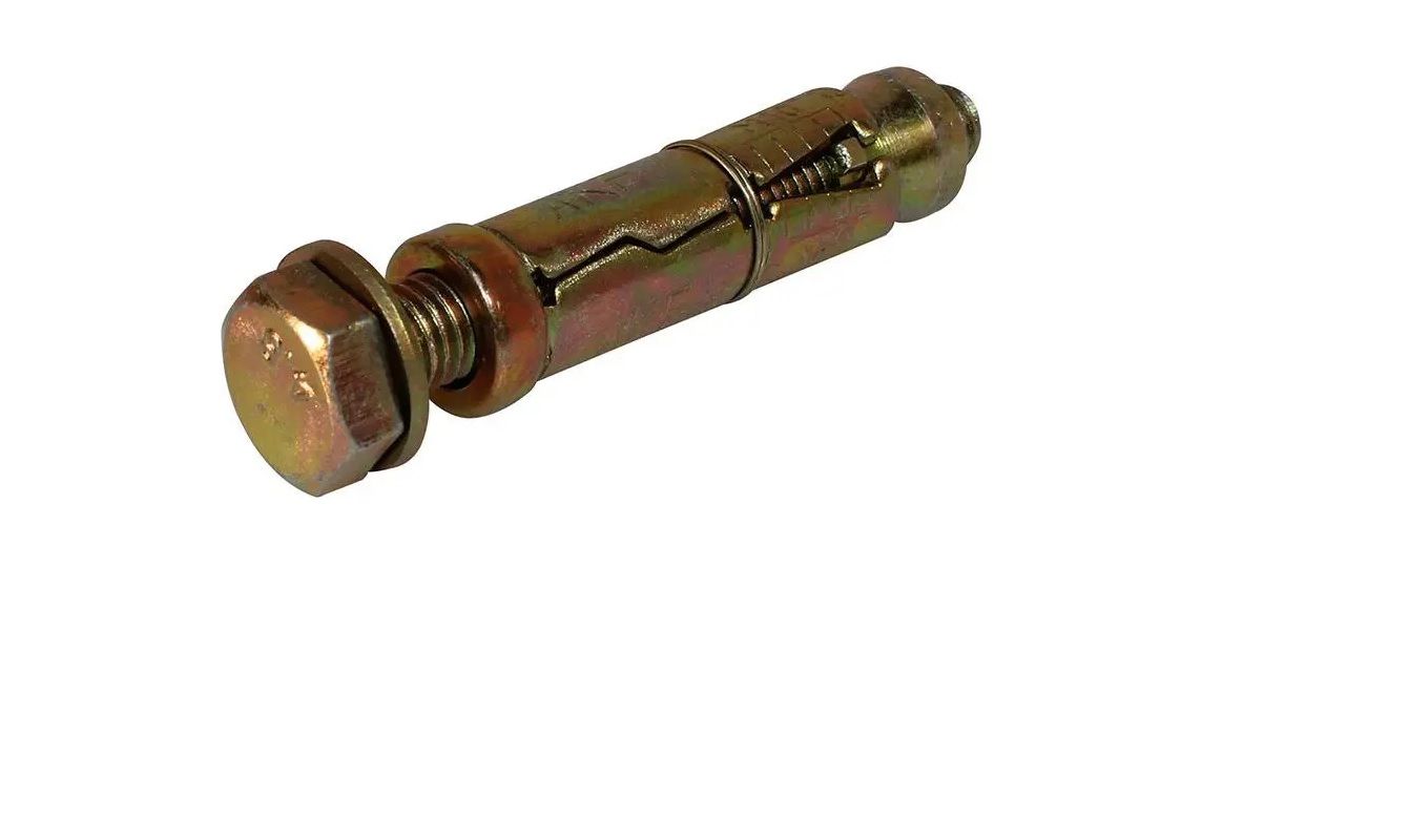 Shield Anchor, Expansion Bolt, M10 x 75mm, 16mm Bit, 2 Pieces (4 pack) BY WOODLY