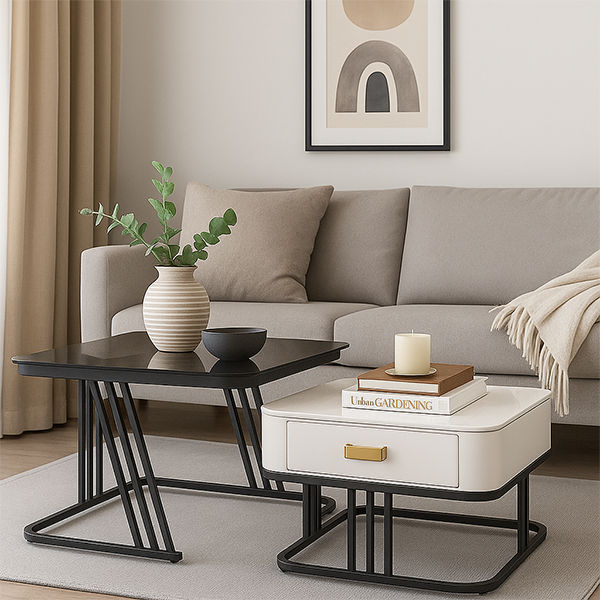 KC FURN-Glimmer Nesting Table