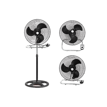 18\" 3-SPEED 3-IN-1 FAN 70W