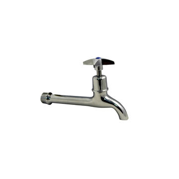 Dejuca - Extended Bib Tap + Cp 1/2 Inch Cross