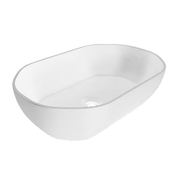 Octavo Polished White Basin