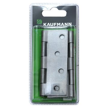 Kaufmann - Butt Hinge Steel 100mm Self Colour (Pair) - 6 Pack