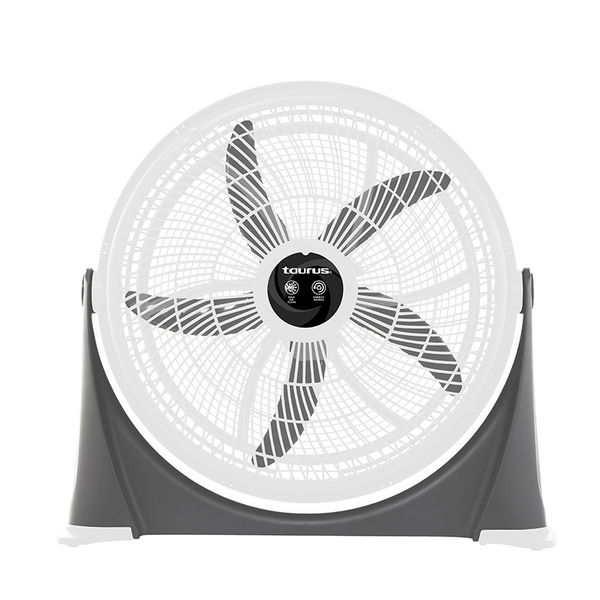 Taurus Fan Floor 5 Blade Plastic White 50cm 120W "Viento" LOCALLY PRODUCED