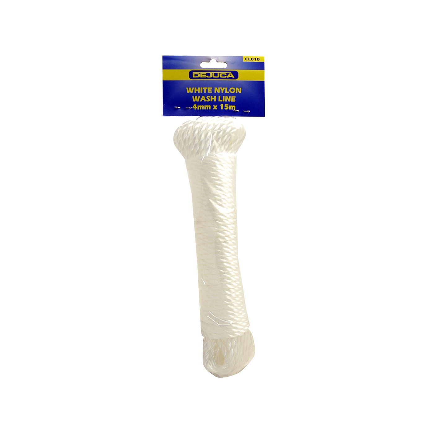 Dejuca - Wash Line - White - 4mm X 15m - (hank) - 4 Pack
