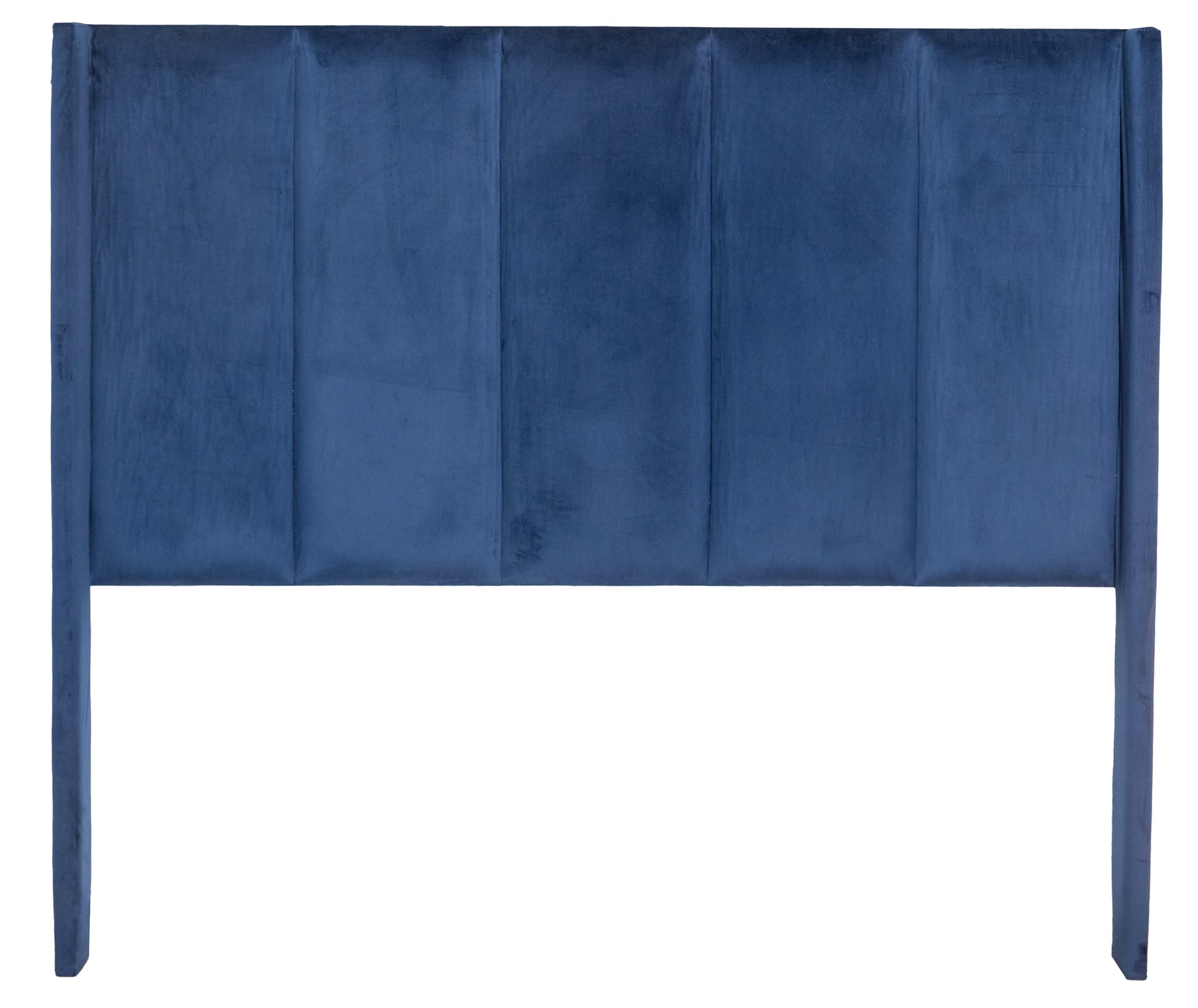 Ava Headboard - Blue Velvet - King