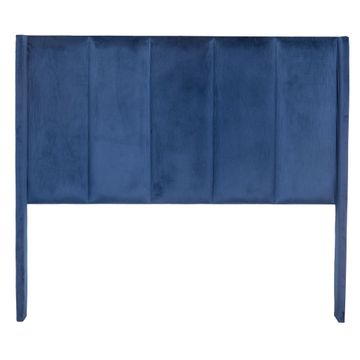 Ava Headboard - Blue Velvet - King