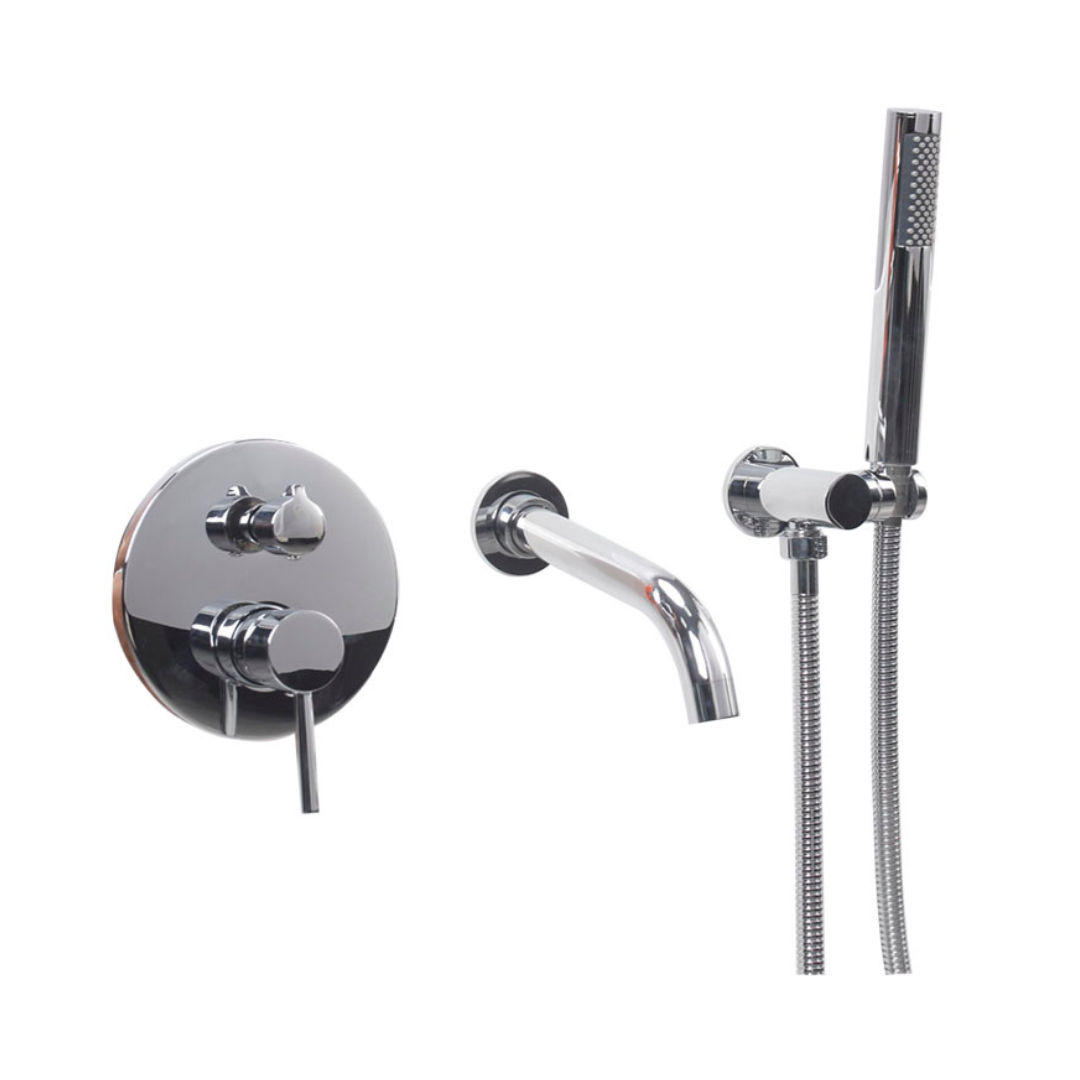 Trendy Taps Premium Quality Chrome Bath Mixer Set