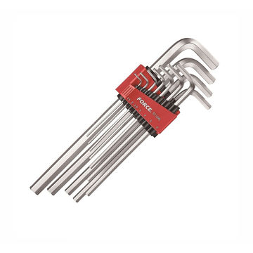 Force - Extra Long Hex Long Key - 11 Piece - 1.5 to 12.0mm