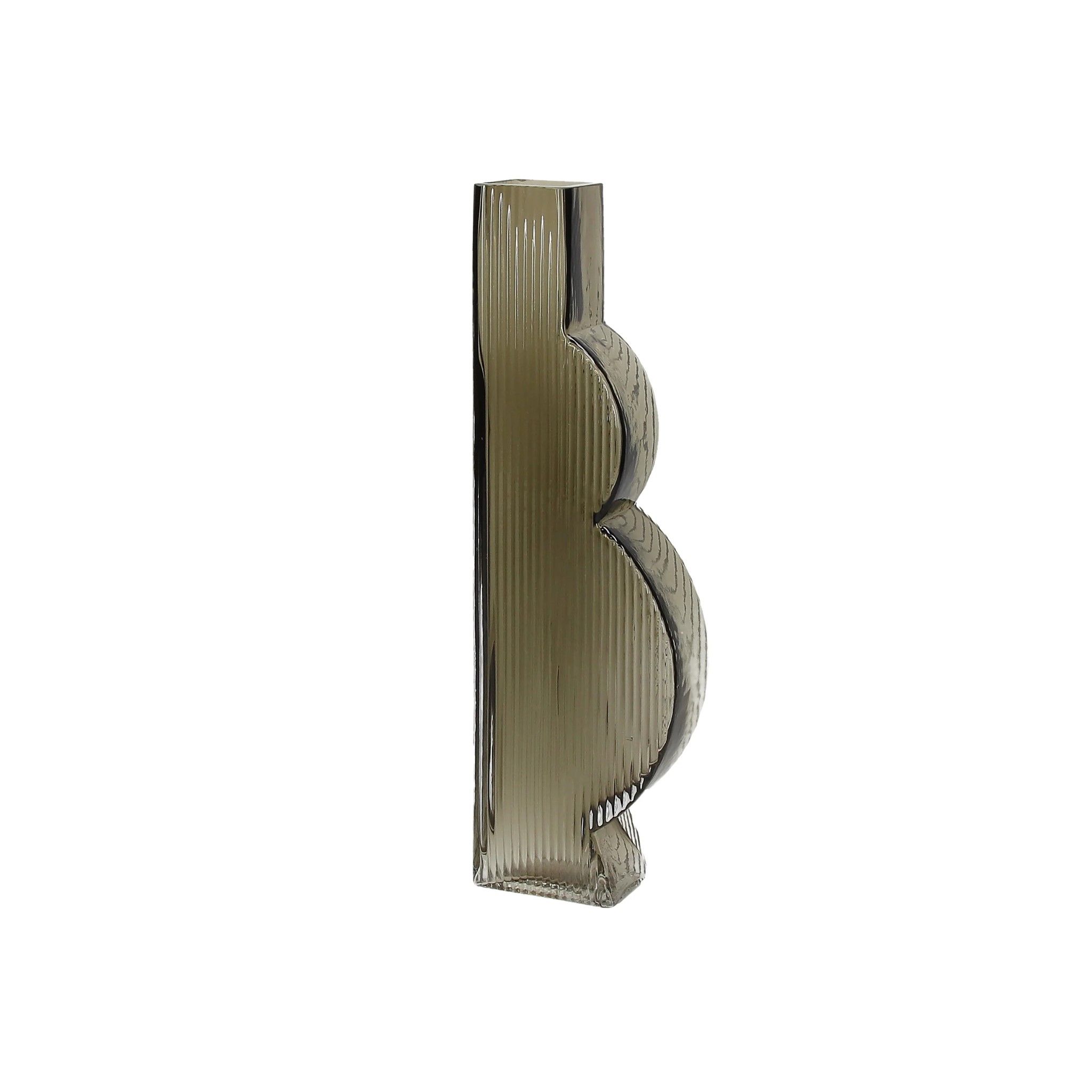 Andrea Fontebasso Tummy Vase Amber 35cm H