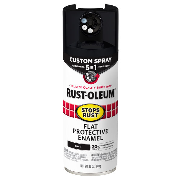 RUSTOLEUM S/RUST DIAL 5in1 Flat Black 340g