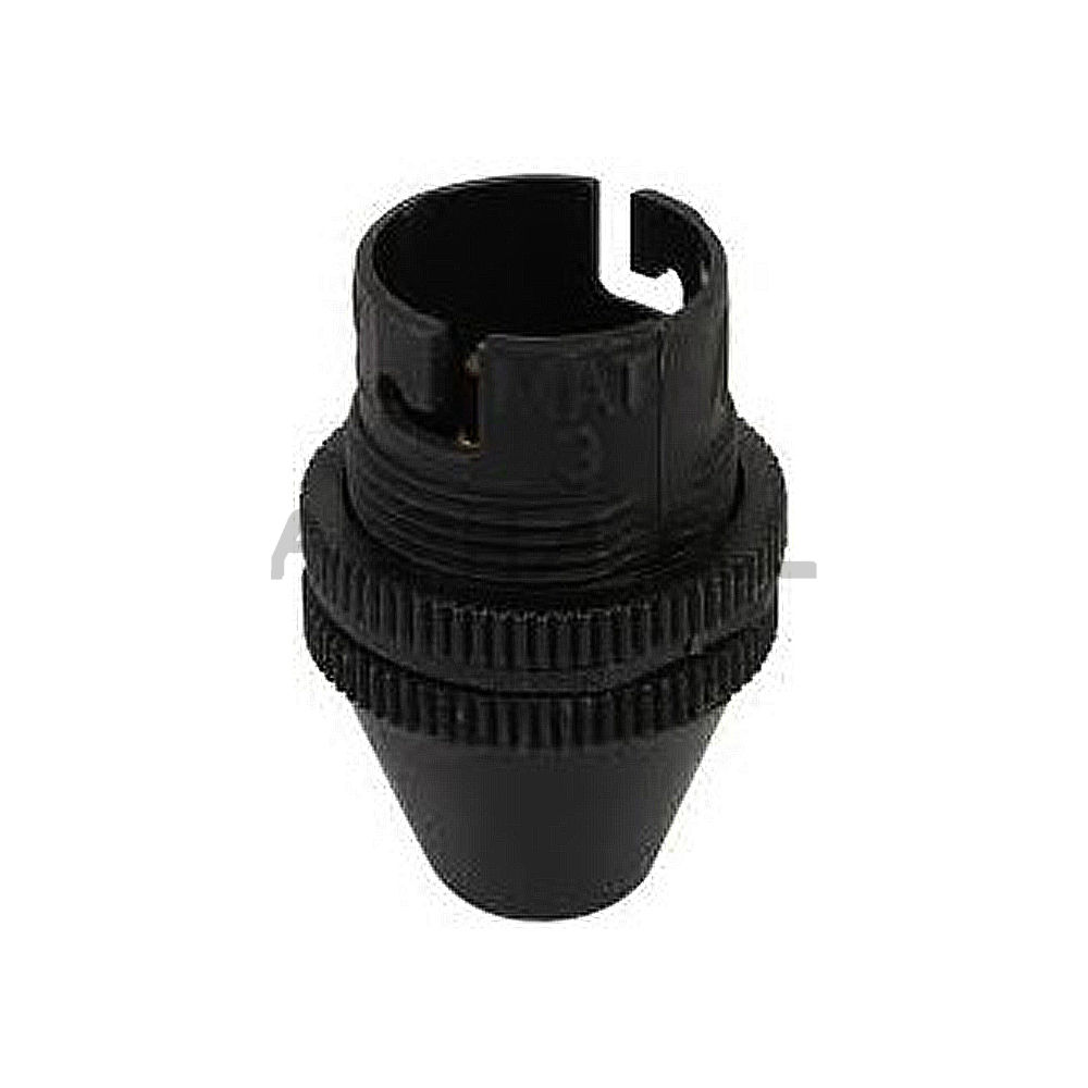 LAMPHOLDER 10MM BLACK