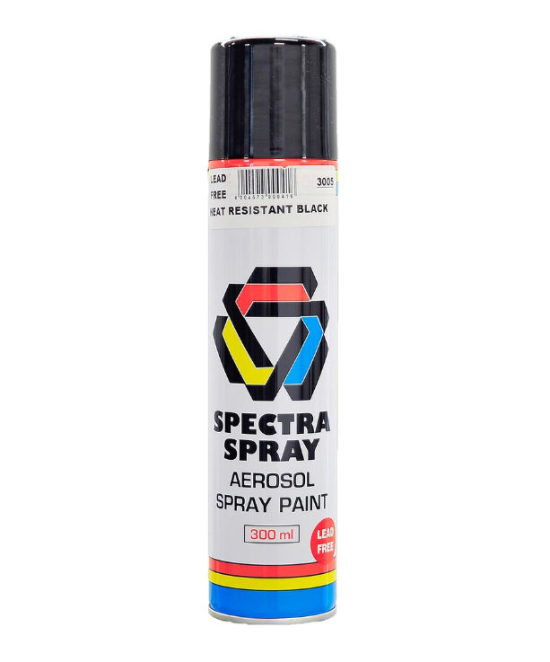 Spectra Spray - Spray Paint - 300ml - Heat Resistant Black