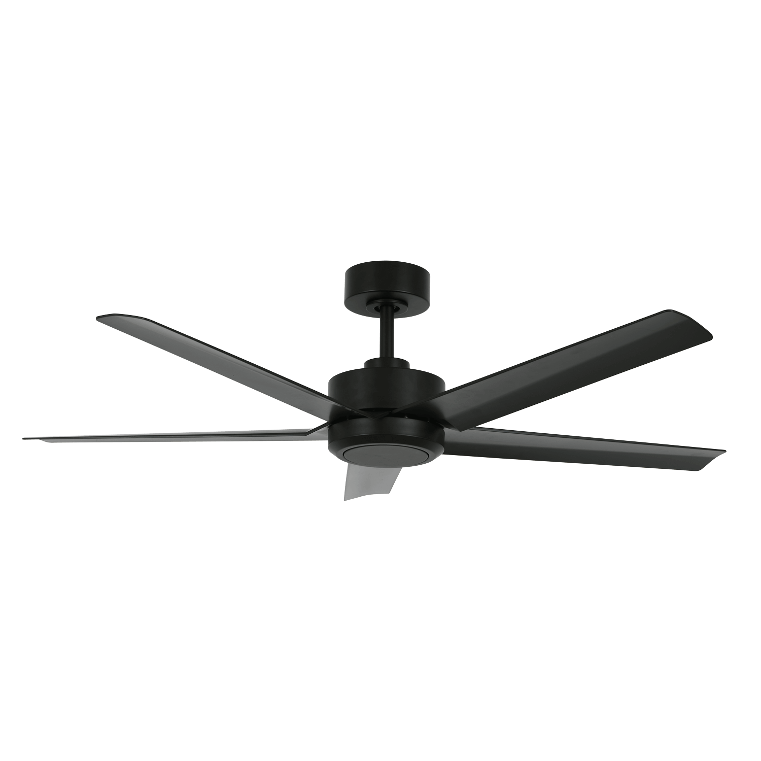 Zebbies Lighting Raptor Matte Black 40W DC Ceiling Fan with Remote Control