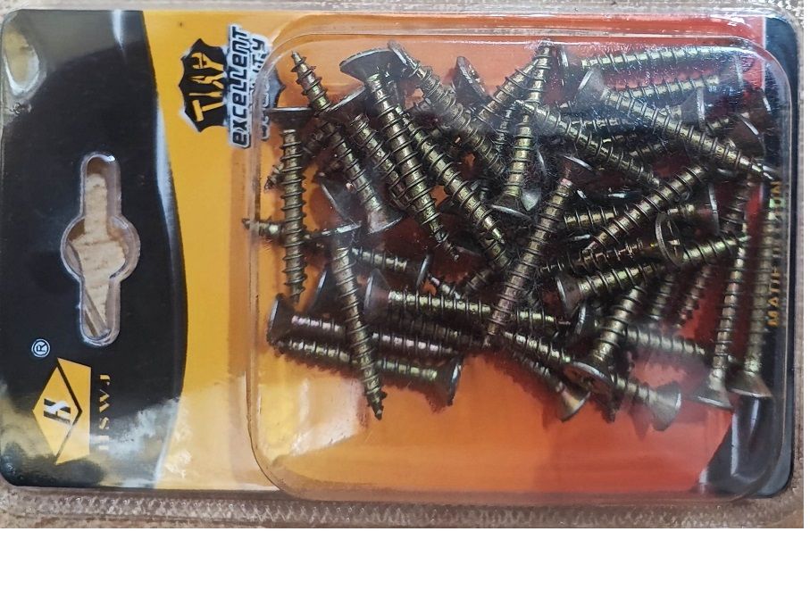 Screws Wooden 4x30mm 42pc