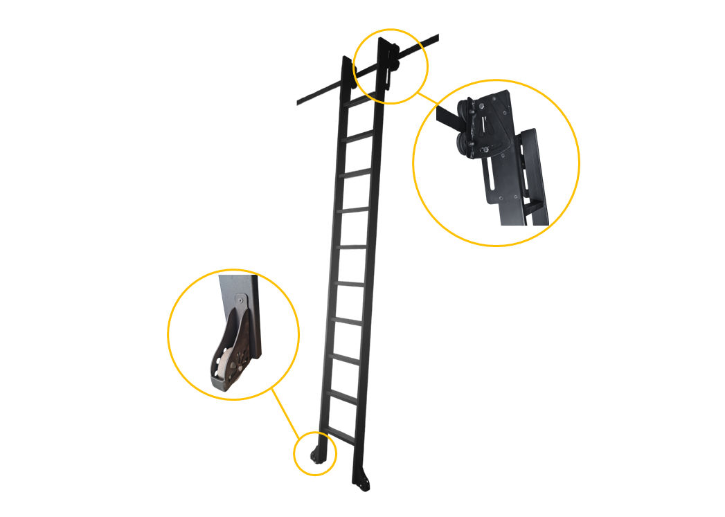 Sliding Library Ladder kit