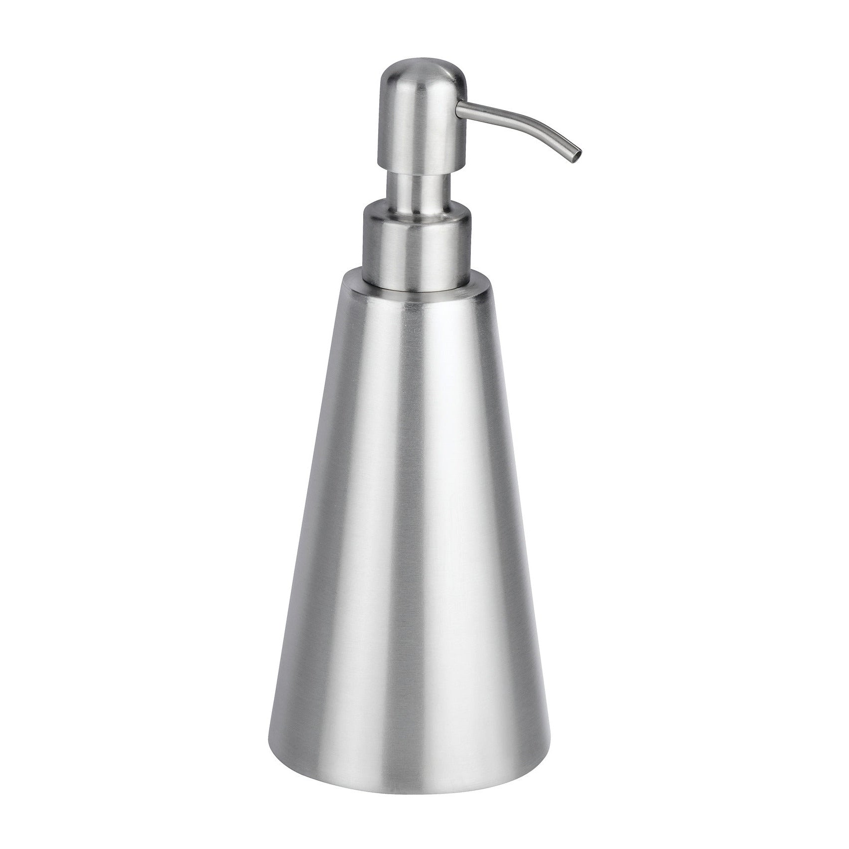 Soap Dispenser Cone 400ml Stainless Steel Matt Silver