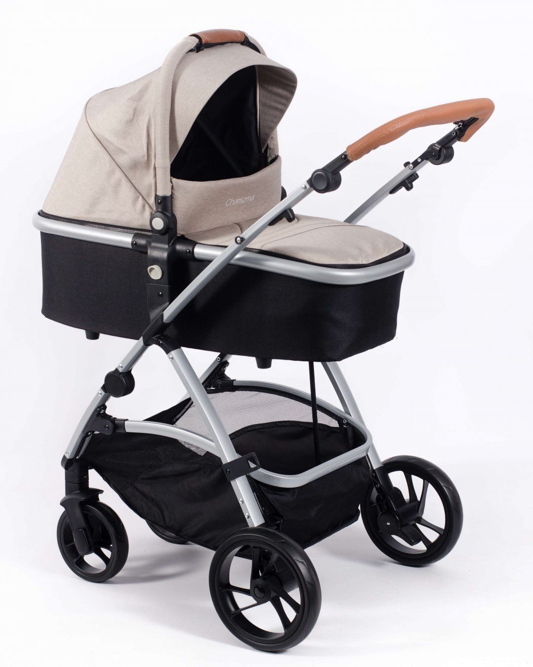 Babybuggz Chariszma Bassinet Stroller Sandstone