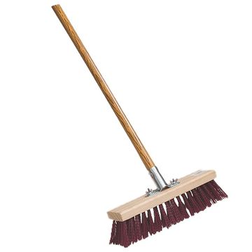 Broom Platform Hard Brown 600Mm Steel