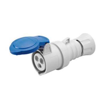 16A 2P+E 230V Connector IP44 6H