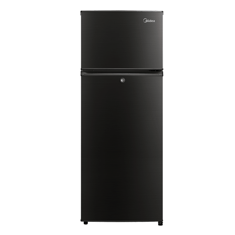 Midea 204L Top Mount Freezer Black – 80W