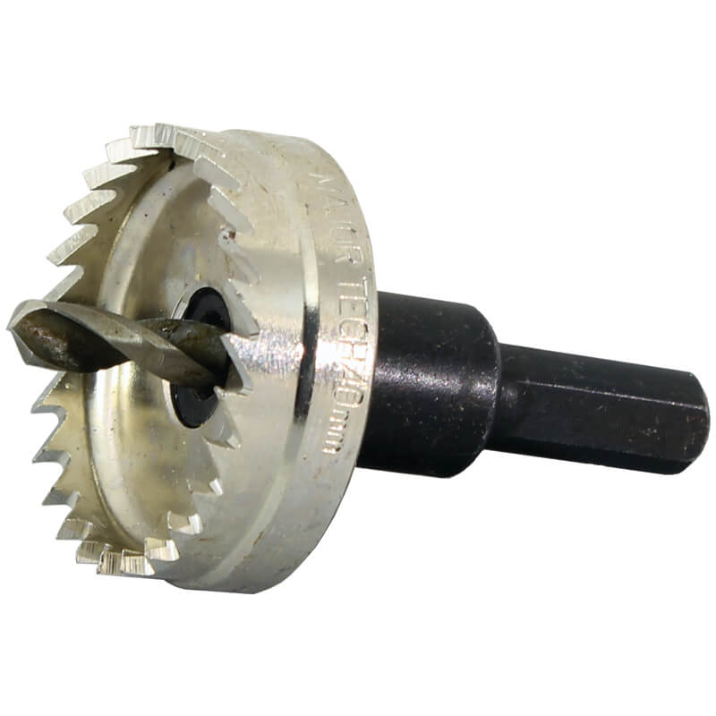 HSS 40mm Holesaw (MHS40) - Major Tech