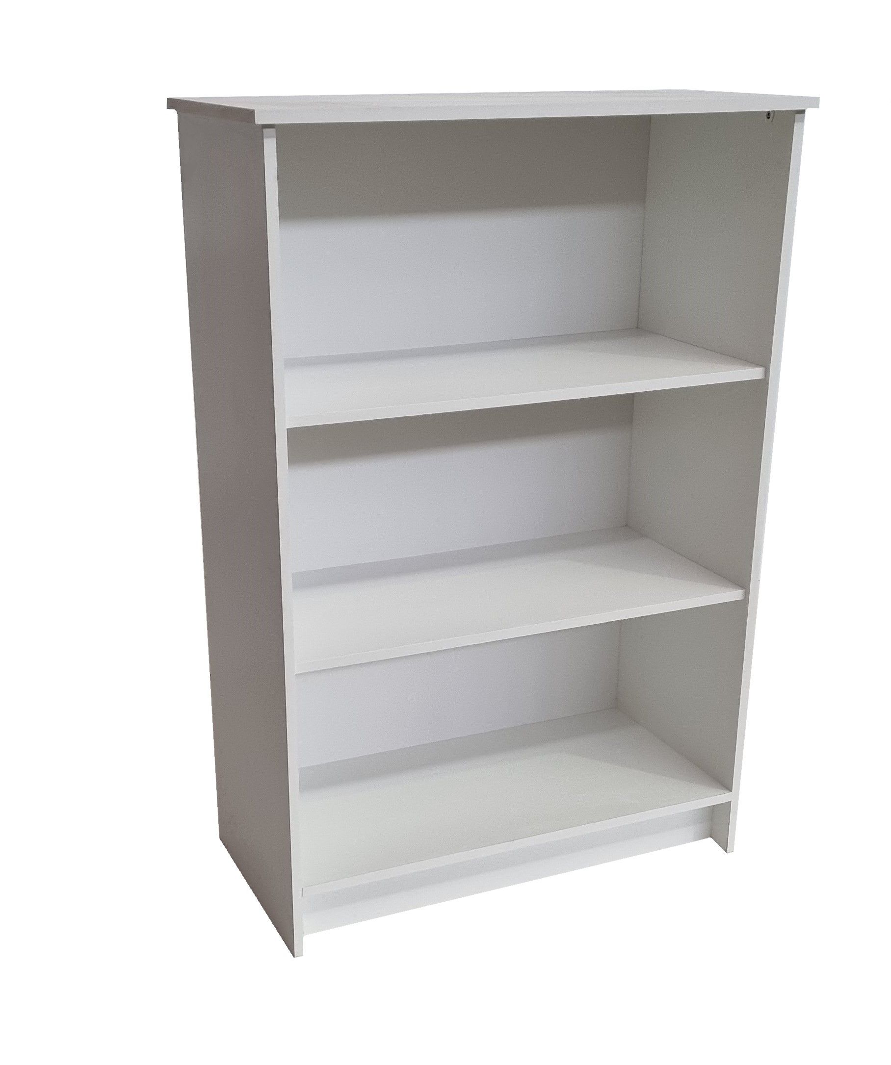 Oxford 3 Shelf Book/Filing Cabinet 60cm - White