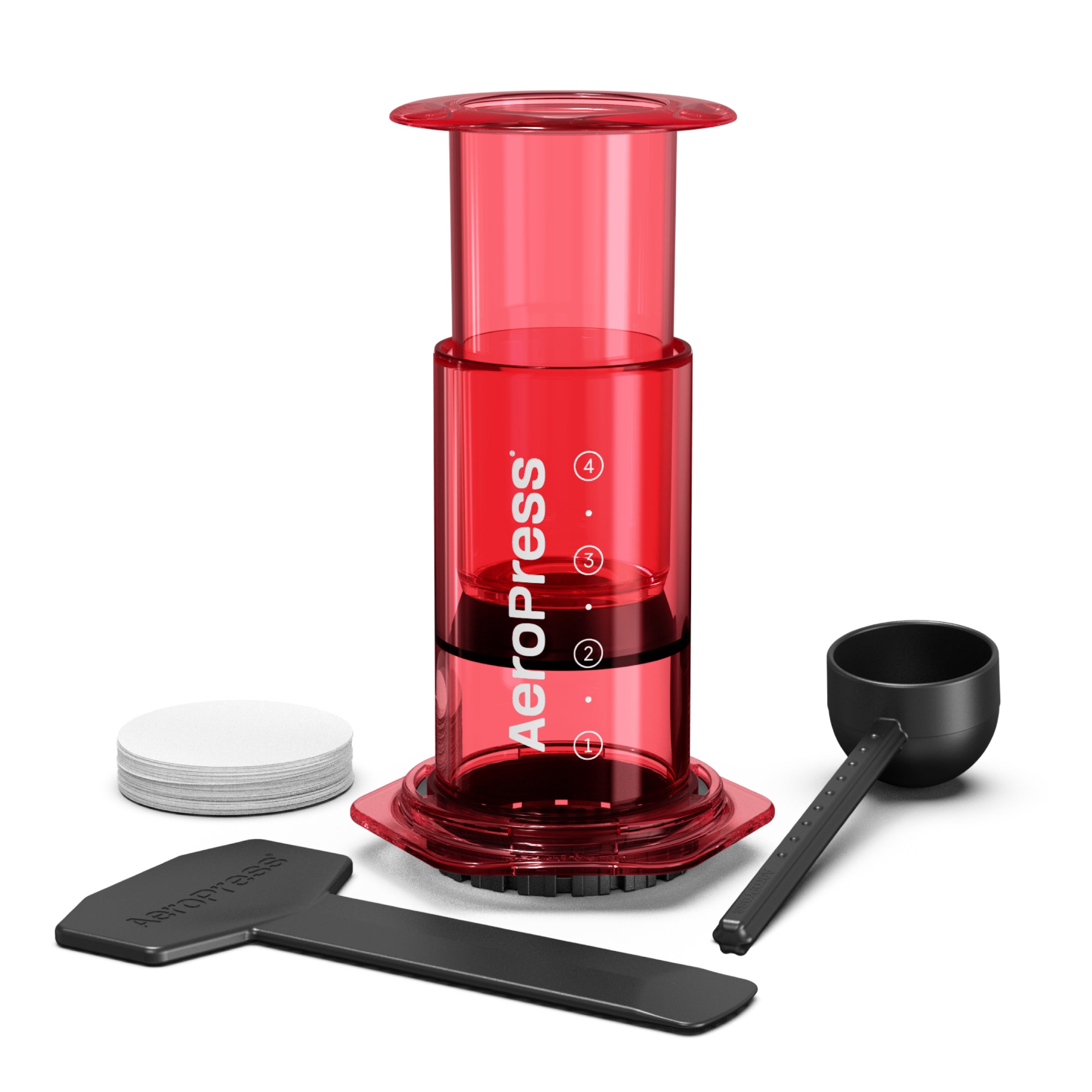 AEROPRESS Clear Red Coffee Press