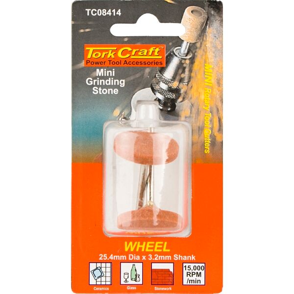 Mini Grinding Stone 25.4Mm Wheel 3.2Mm Shank