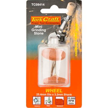 Mini Grinding Stone 25.4Mm Wheel 3.2Mm Shank