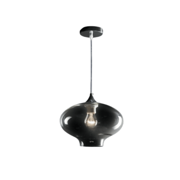 230v 60W E27 Round Vasel Glass Pendant
