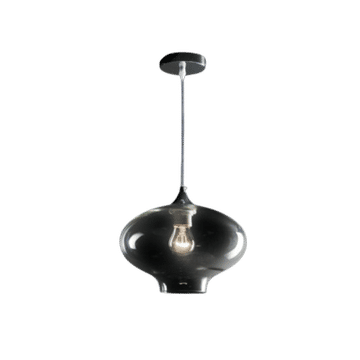 230v 60W E27 Round Vasel Glass Pendant