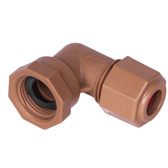 Bulk Pack x 8 Unitwist Elbow C x FI Red 15mmx3/4Inch